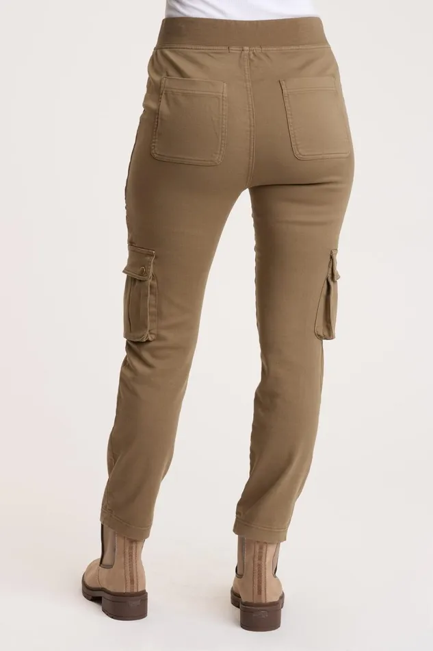 Clothing Leggings XCVI Brantley Cargo Pant Demitasse