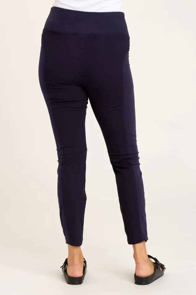 Clothing Leggings XCVI High Waist Penny Legging Navy