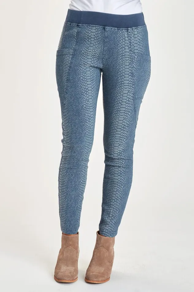 Clothing Leggings XCVI Lansdown Legging Bluestone Double Dye