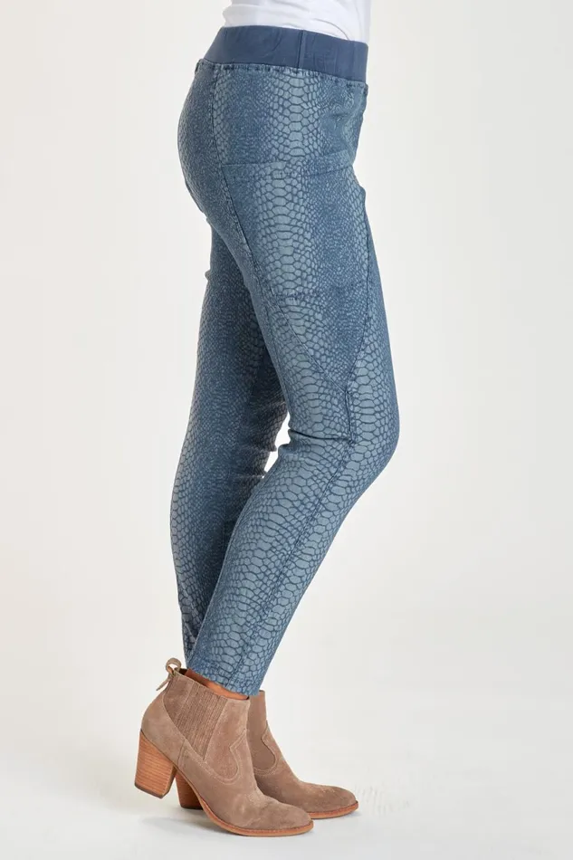 Clothing Leggings XCVI Lansdown Legging Bluestone Double Dye