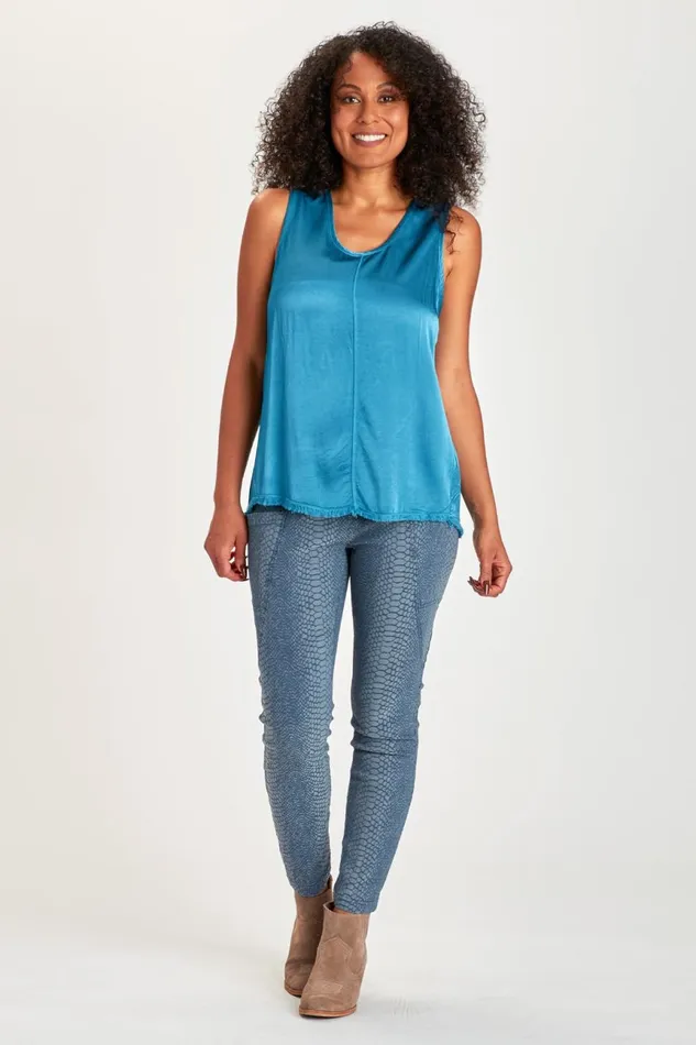 Clothing Leggings XCVI Lansdown Legging Bluestone Double Dye