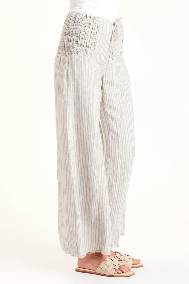 Clothing Pants XCVI Blanc Wide Leg Oatmeal