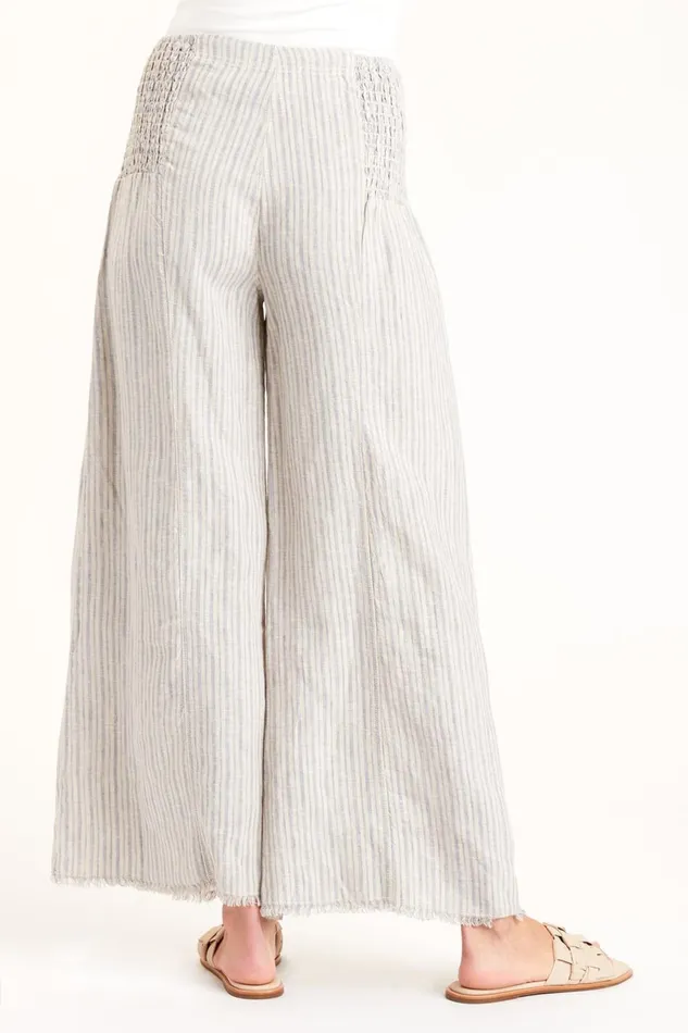 Clothing Pants XCVI Blanc Wide Leg Oatmeal