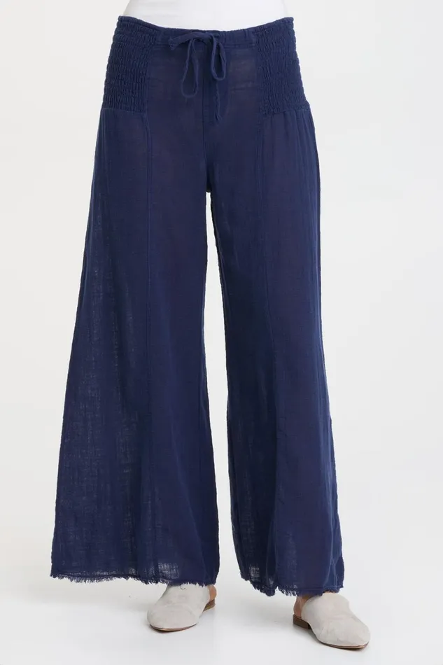 Clothing Pants XCVI Gauze Kaj Wide Leg Adrift Pigment