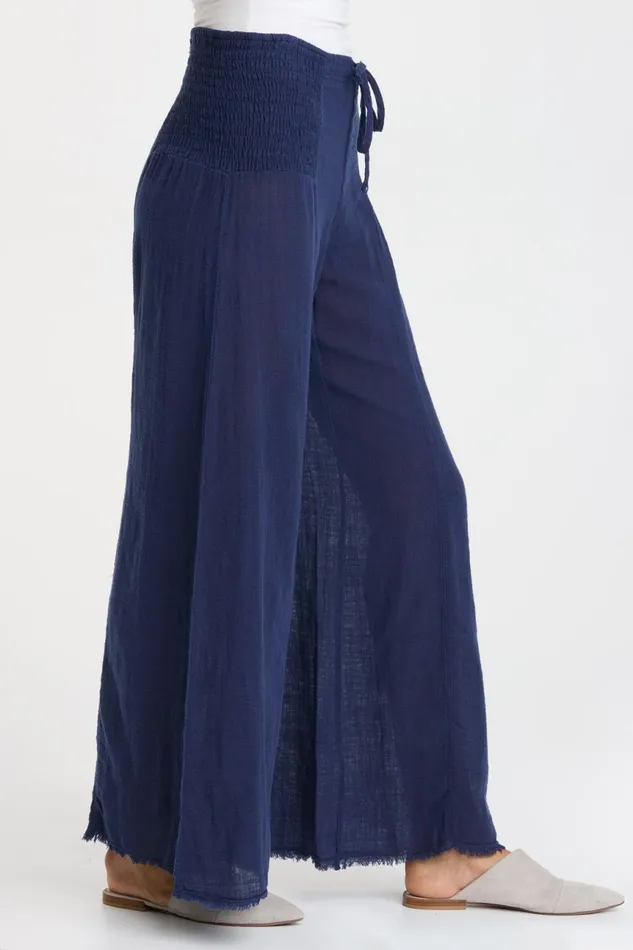 Clothing Pants XCVI Gauze Kaj Wide Leg Adrift Pigment