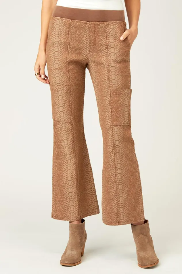 Clothing Pants XCVI Hollis Pant Cypress Bark Pigment