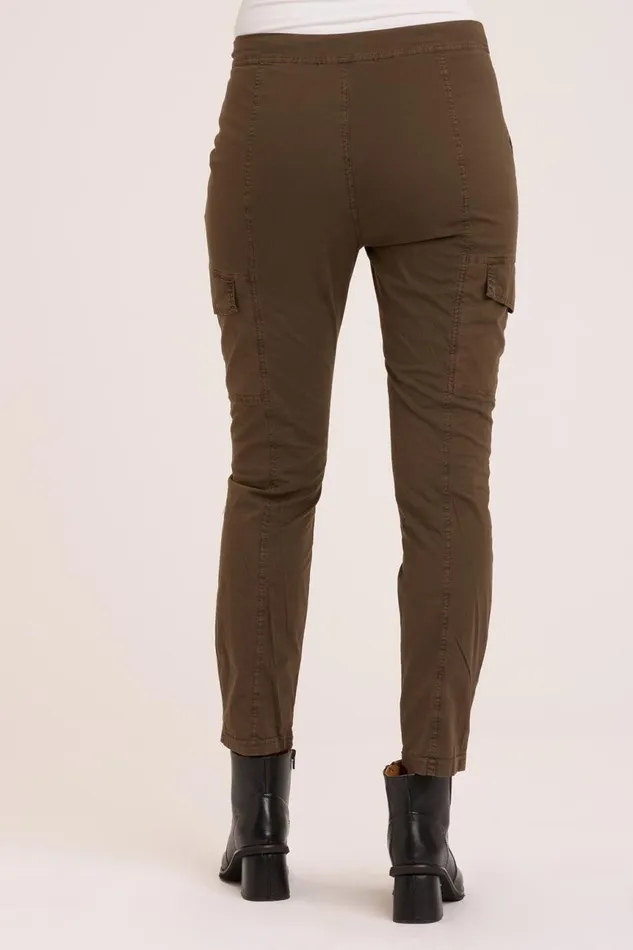 Clothing Pants XCVI Poplin Timberline Legging Boxwood Pigment
