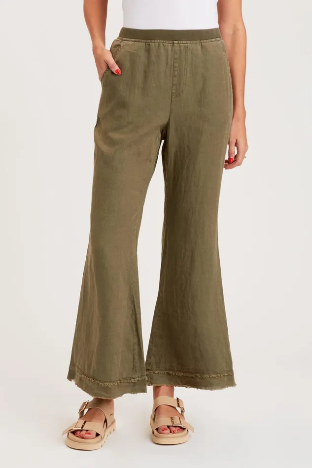 Clothing Pants XCVI Remi Wide Leg Kombu Pigment