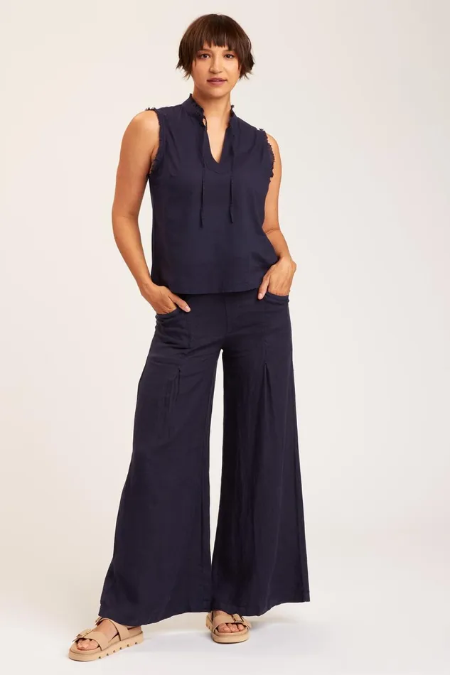 Clothing Pants XCVI Teresa Pant Navy