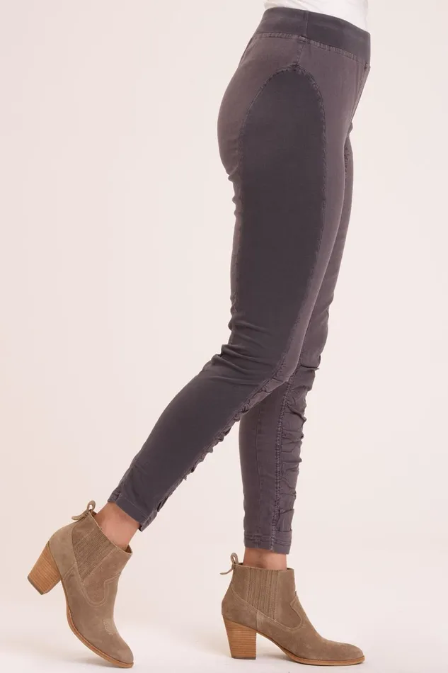 Clothing Pants XCVI Twill Alexa Legging Charcoal