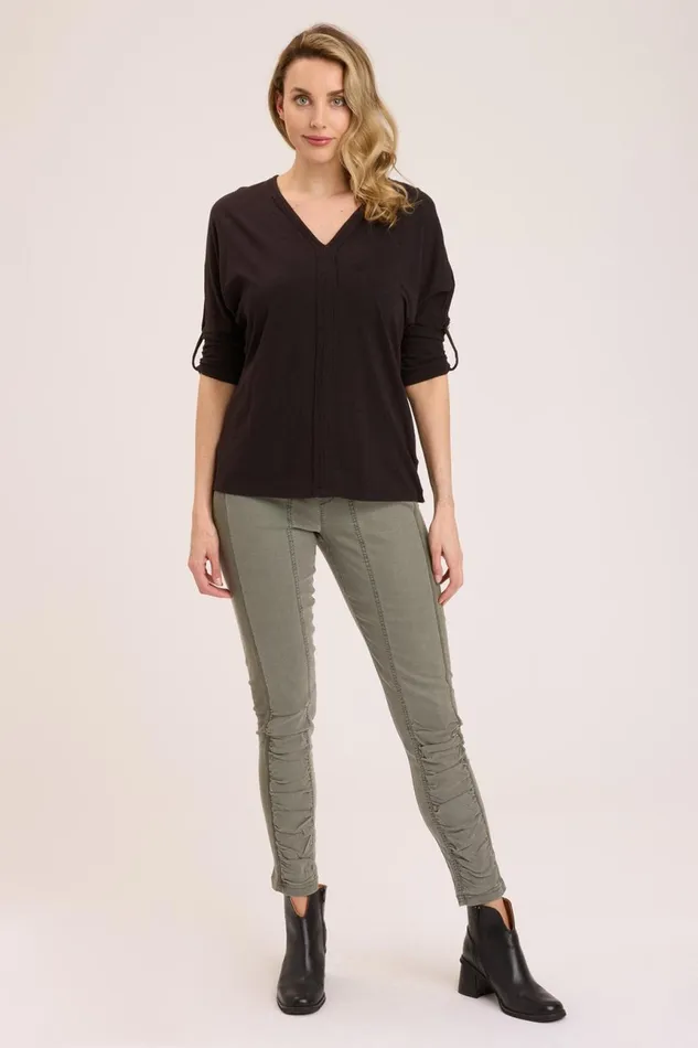 Clothing Pants XCVI Twill Alexa Legging Hillside