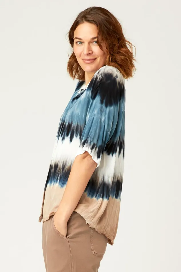 Clothing ShirtsBlouses XCVI Amos Blouse Oblique Wash