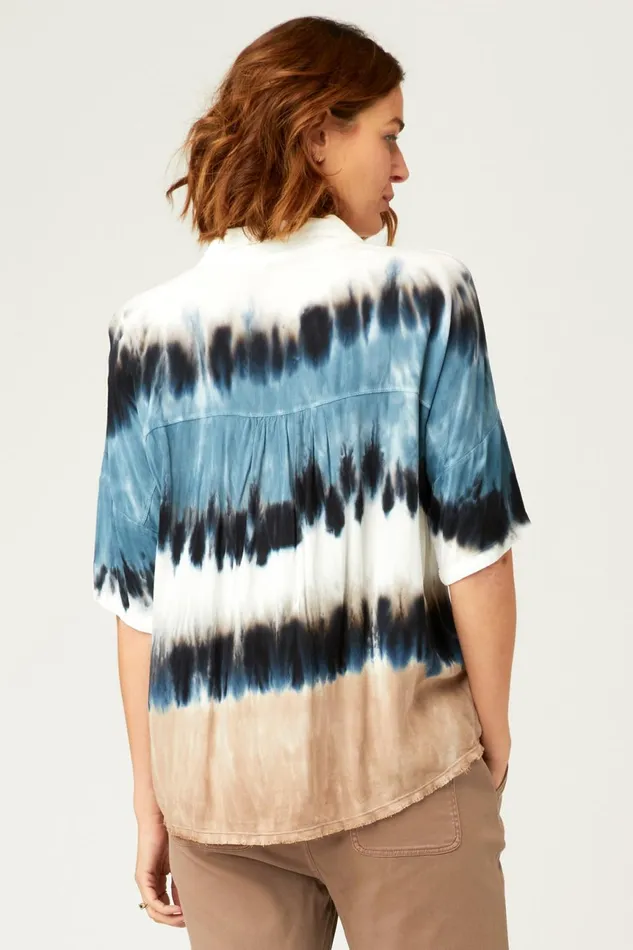 Clothing ShirtsBlouses XCVI Amos Blouse Oblique Wash