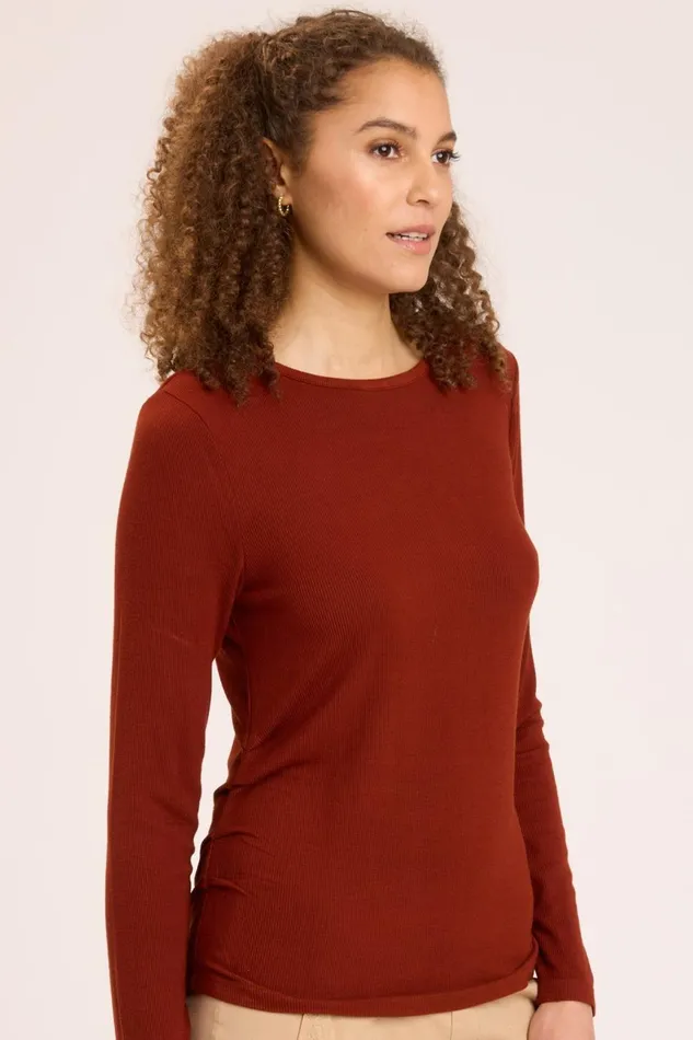 Clothing ShirtsBlouses XCVI Edie Long Sleeve Campfire Pigment