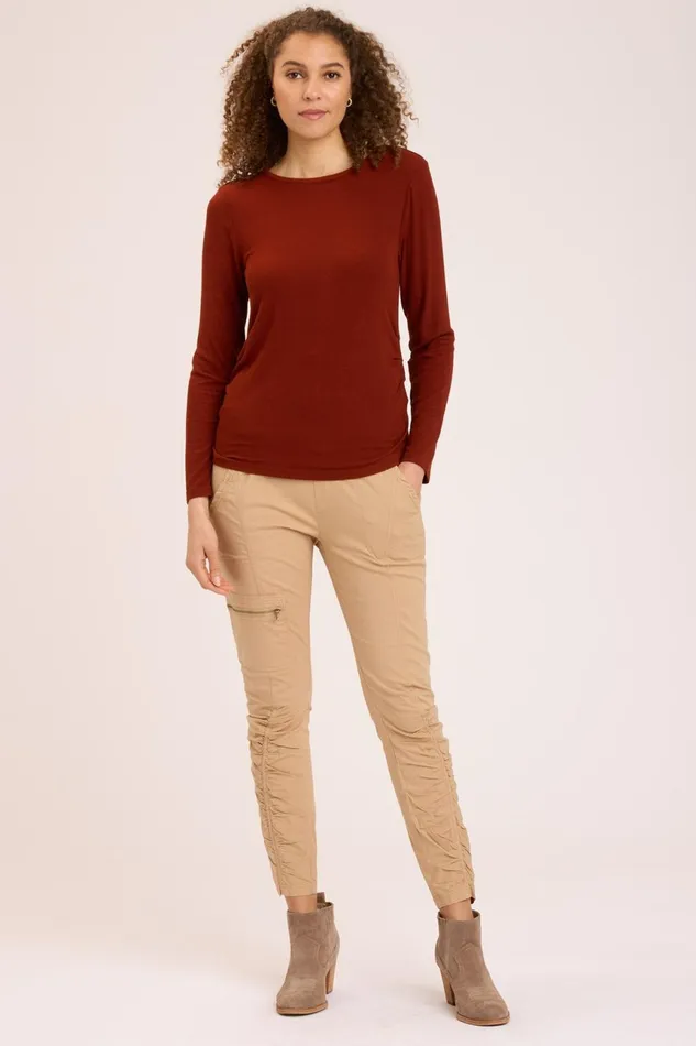 Clothing ShirtsBlouses XCVI Edie Long Sleeve Campfire Pigment