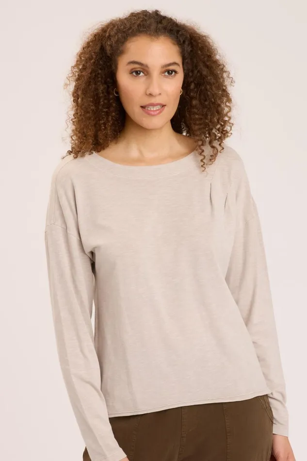 Clothing ShirtsBlouses XCVI Floretto Long Sleeve Melodic Pigment