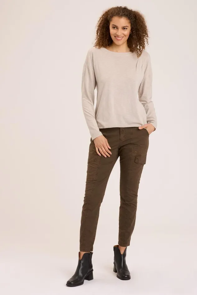 Clothing ShirtsBlouses XCVI Floretto Long Sleeve Melodic Pigment