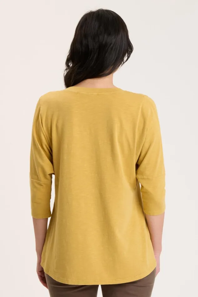 Clothing ShirtsBlouses XCVI Huron Top Dandelion Pigment