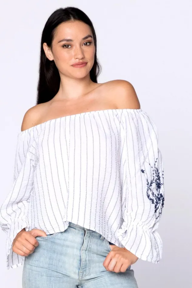 Clothing ShirtsBlouses XCVI Isabel Blouse White