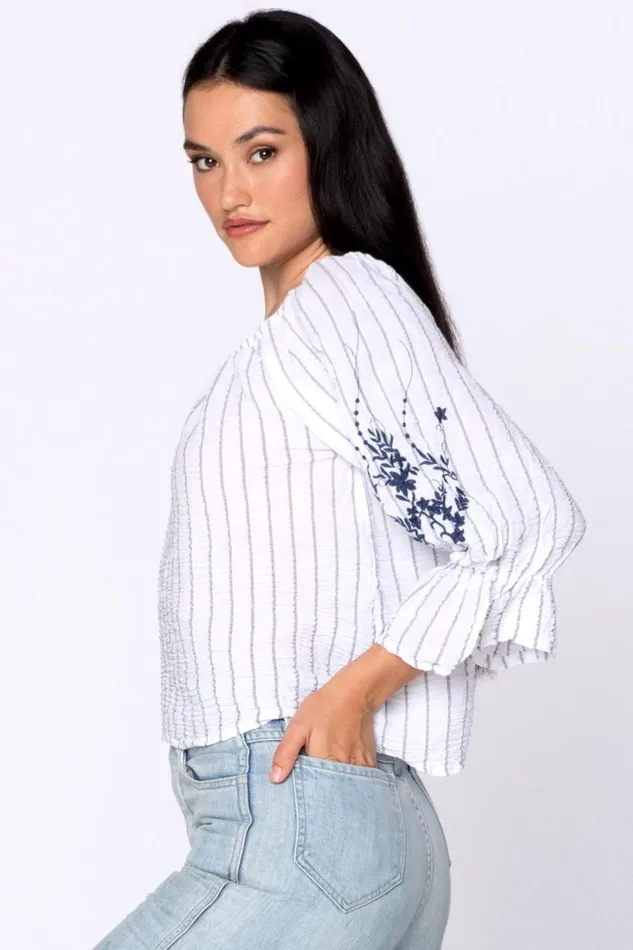 Clothing ShirtsBlouses XCVI Isabel Blouse White