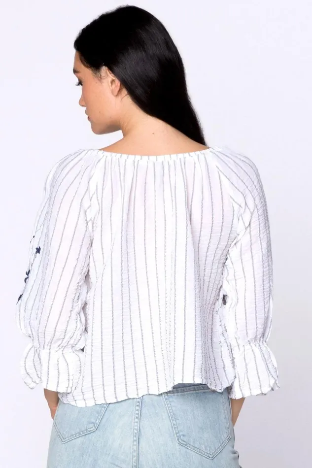 Clothing ShirtsBlouses XCVI Isabel Blouse White