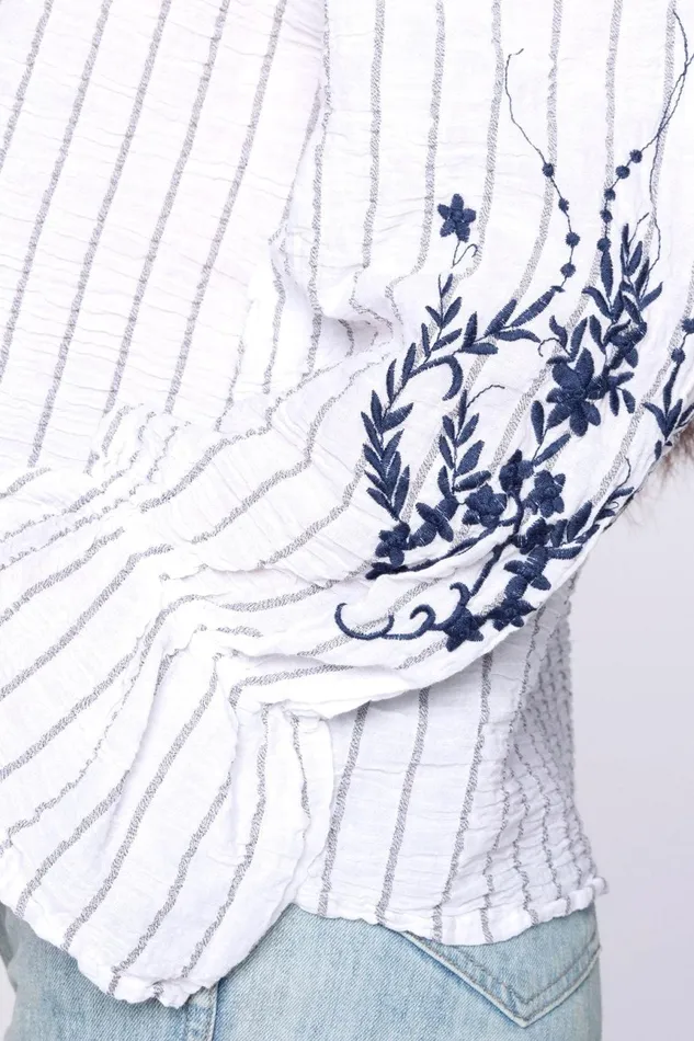 Clothing ShirtsBlouses XCVI Isabel Blouse White