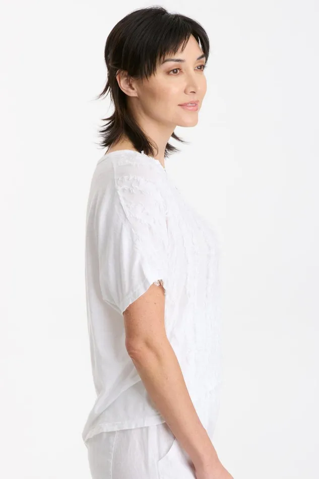 Clothing ShirtsBlouses XCVI Jarvis VNeck White