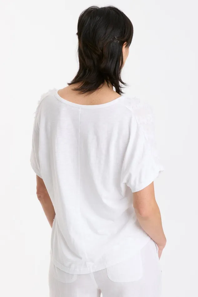 Clothing ShirtsBlouses XCVI Jarvis VNeck White