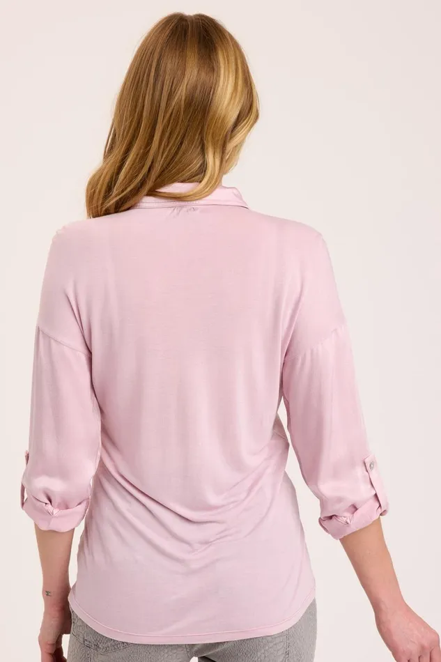 Clothing ShirtsBlouses XCVI Ludolf ButtonUp Monet039s Pastel