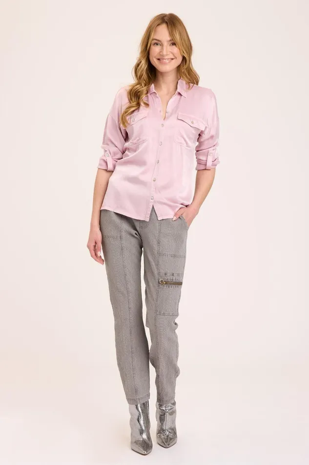 Clothing ShirtsBlouses XCVI Ludolf ButtonUp Monet039s Pastel