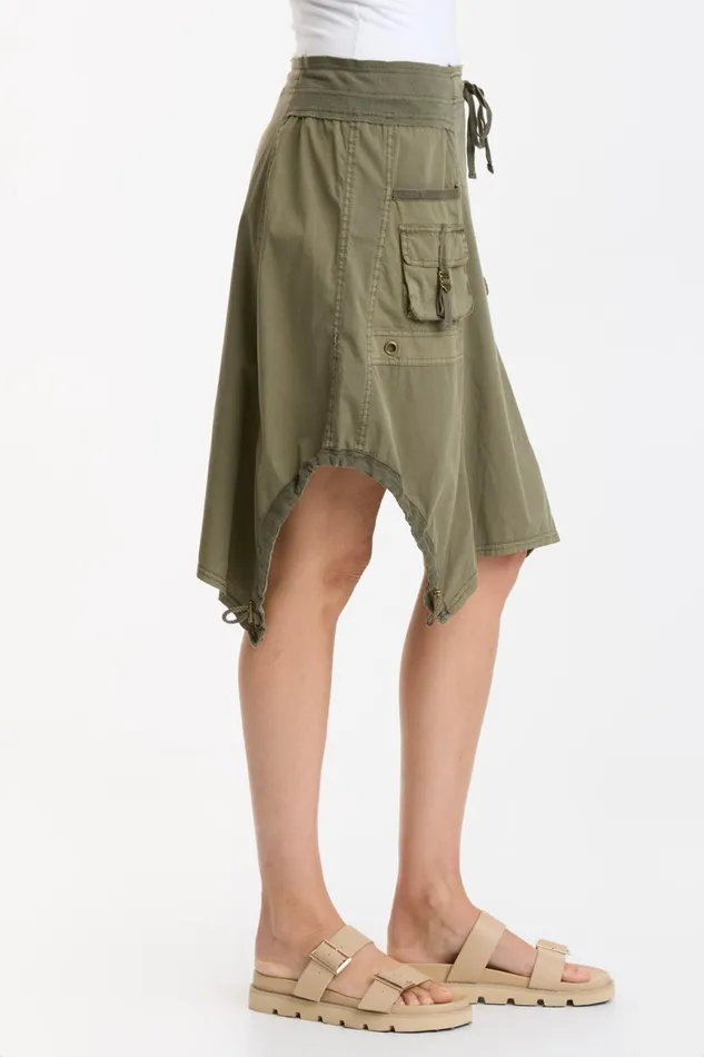 Clothing Skirts XCVI Delphine Mini Kombu Pigment