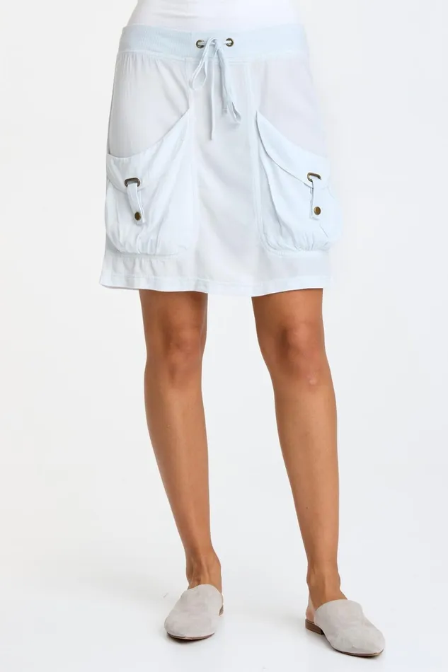 Clothing Skirts XCVI Twill Shirley Mini Fantail Pigment
