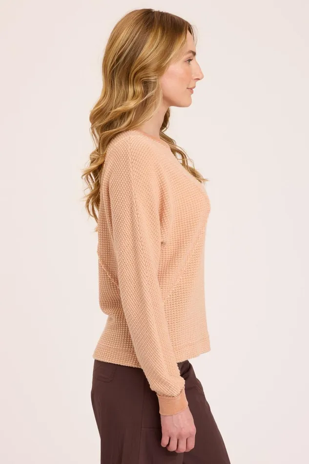 Clothing Sweatshirts XCVI Delsi Pullover Firefly Pigment