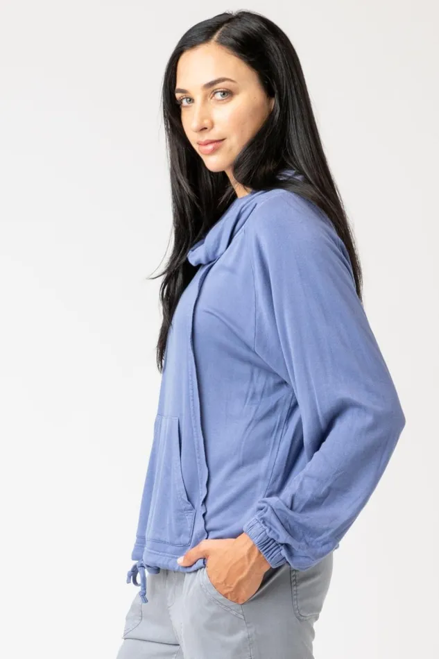 Clothing Sweatshirts XCVI York Sweatshirt Light Cornflower