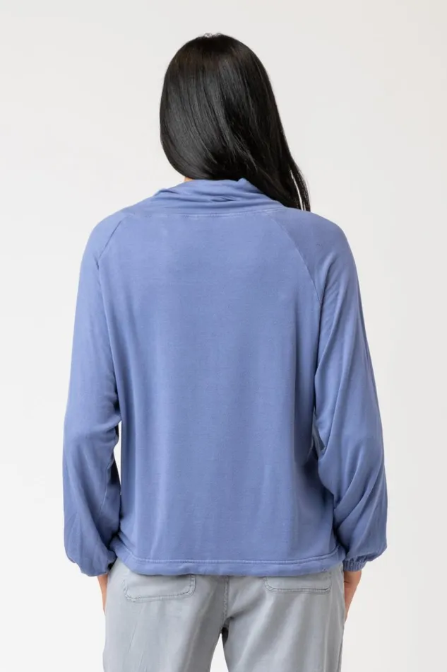 Clothing Sweatshirts XCVI York Sweatshirt Light Cornflower