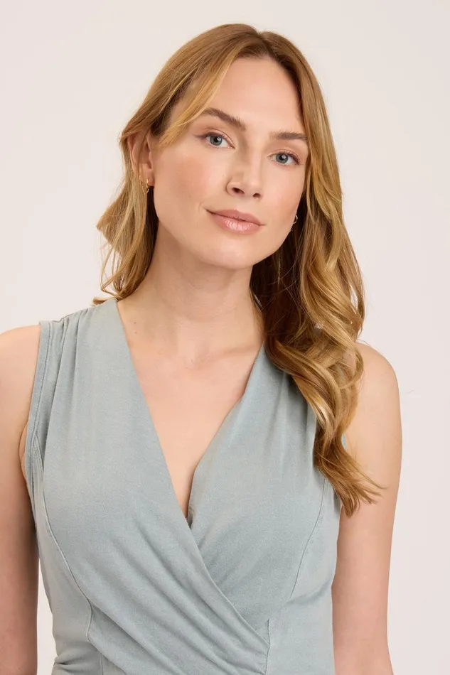 Clothing Tanks XCVI Anissa Tank Dew Drop Pigment