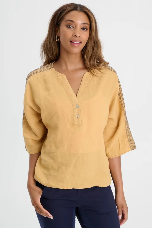 Clothing Tanks XCVI Declan Top Charlock Pigment