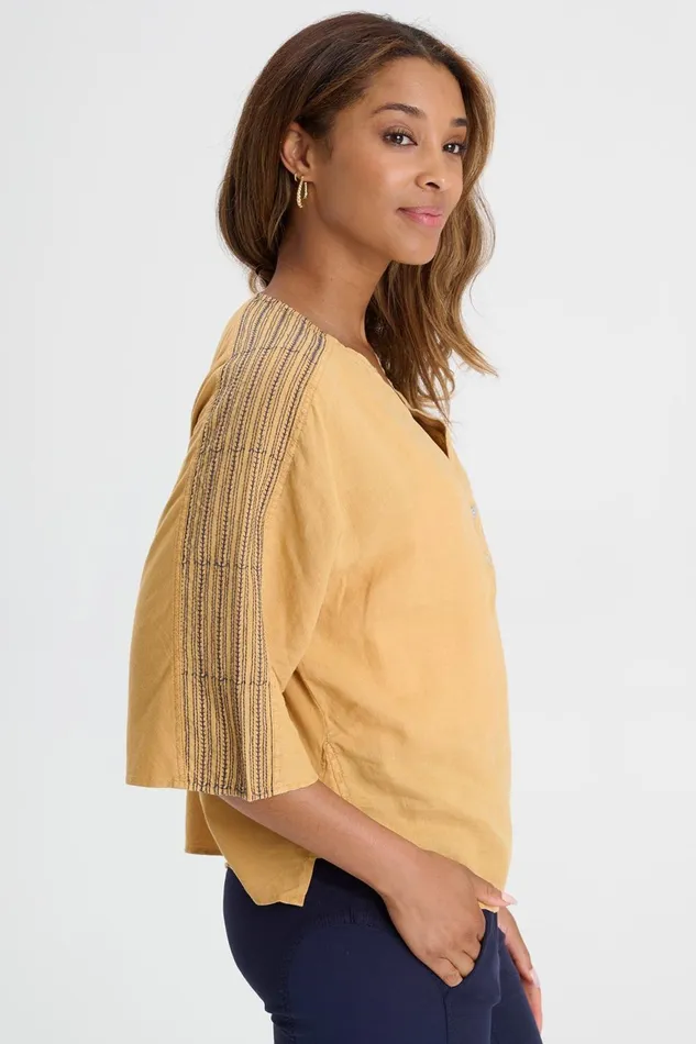 Clothing Tanks XCVI Declan Top Charlock Pigment
