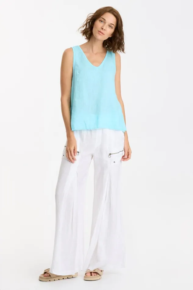 Clothing Tanks XCVI Lamar Tank Mermaid Tail Pigment