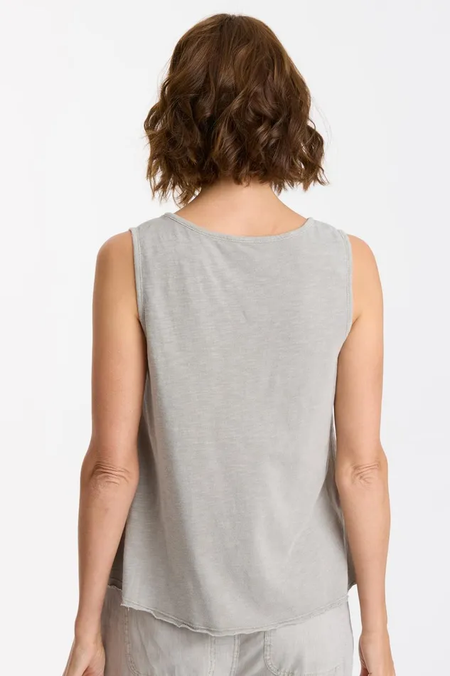 Clothing Tanks XCVI Lamar Tank Mist Pigment