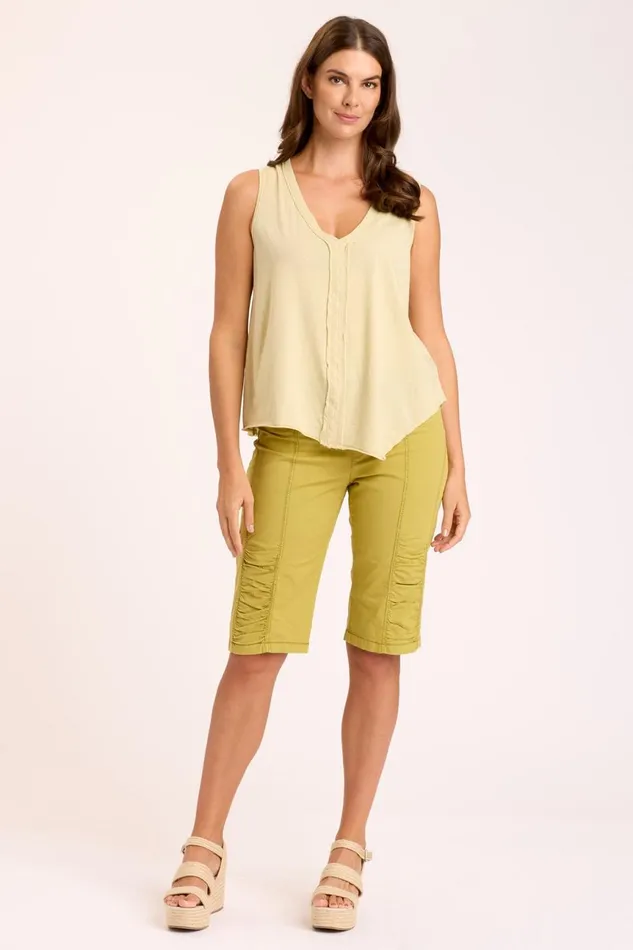 Clothing Tanks XCVI Lazzaro Tank 20 Fresh Willow