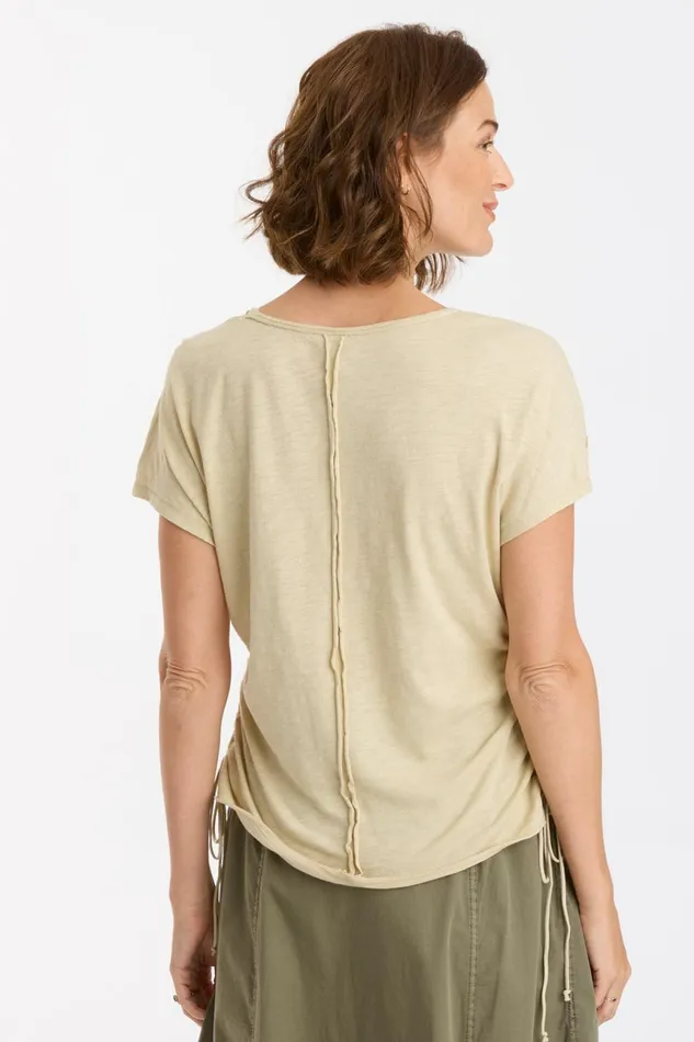 Clothing Tees XCVI Diggory Tee Gypsum