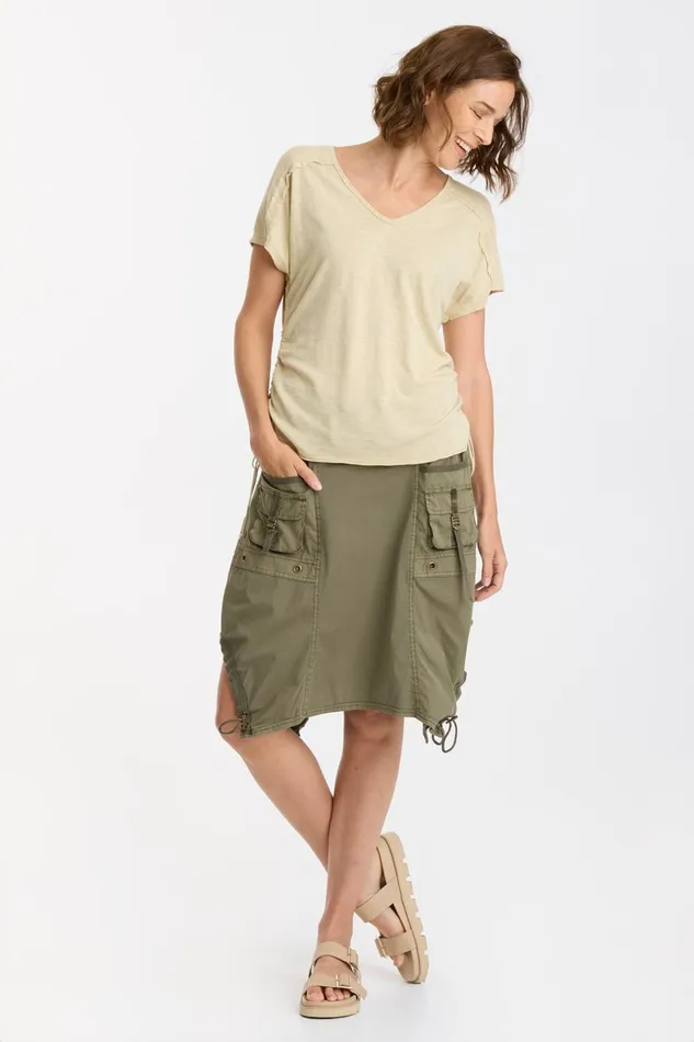 Clothing Tees XCVI Diggory Tee Gypsum