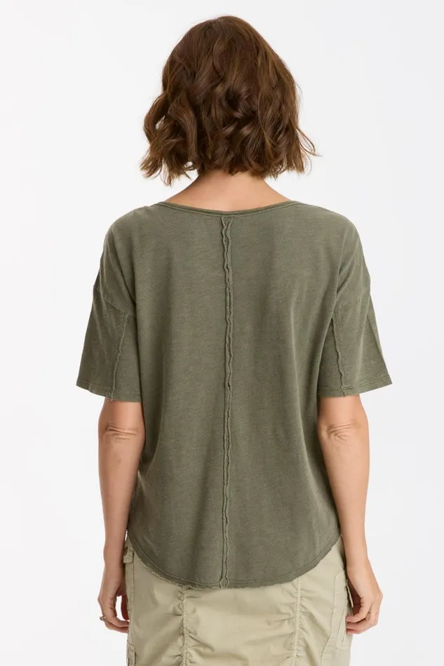 Clothing Tees XCVI Duvall Tee Kombu Pigment