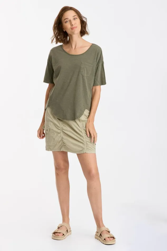 Clothing Tees XCVI Duvall Tee Kombu Pigment