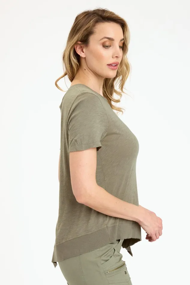 Clothing Tees XCVI Lettie Tee Hillside