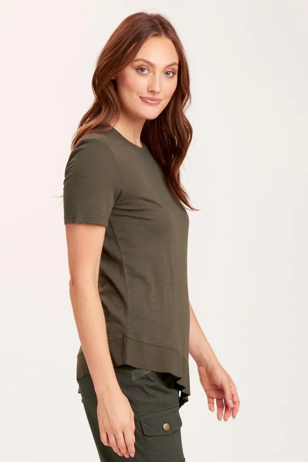 Clothing Tees XCVI Lettie Tee Olive
