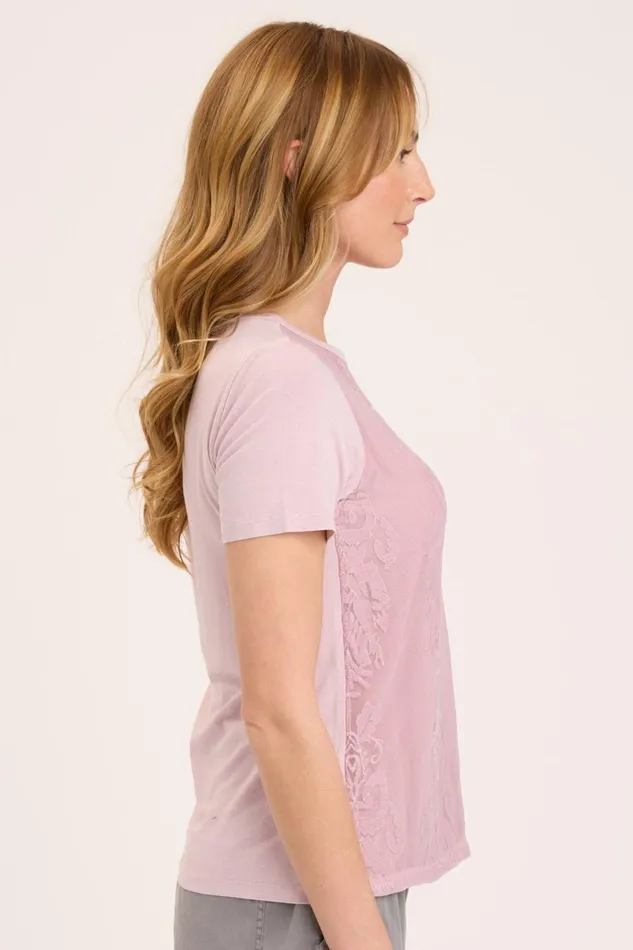 Clothing Tees XCVI Quenby Tee Monet039s Pastel Double Dye
