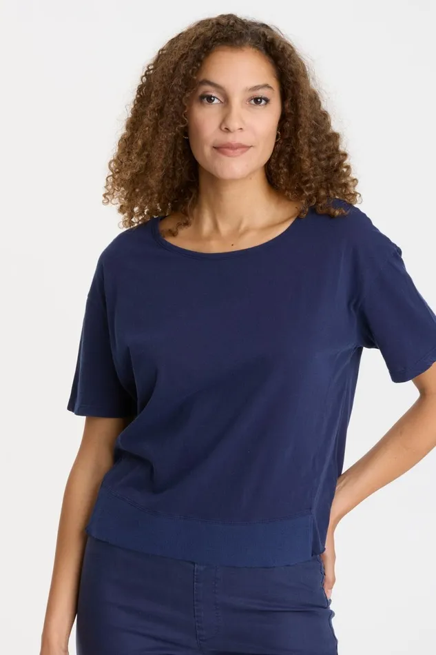Clothing Tees XCVI Steph Tee 20 Adrift Pigment