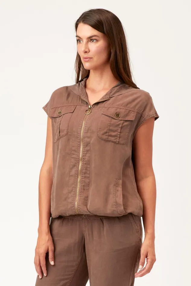 Clothing Vests XCVI Sander Vest Sable